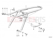 BMW Motorrad BMW CLASSIC 1991 R-Models 2V R 100 RT Rear frame