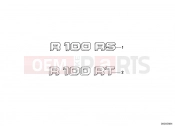 BMW Motorrad BMW CLASSIC 1991 R-Models 2V R 100 RT Sticker r100rs/RT