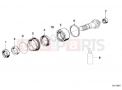 BMW Motorrad BMW CLASSIC 1992 R-Models 2V R 100 GS Bevel gear and spacer rings