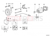 BMW Motorrad BMW CLASSIC 1992 R-Models 2V R 100 GS Horn/relay/various switches