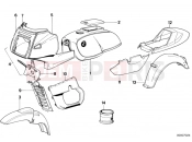 BMW Motorrad BMW CLASSIC 1992 R-Models 2V R 100 RS Painted parts 656 classicschwarz