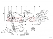 BMW Motorrad BMW CLASSIC 1993 R-Models 2V R 80 RT Painted Parts