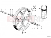 BMW Motorrad BMW CLASSIC 1993 R-Models 2V R 100 RT Cast rim, front