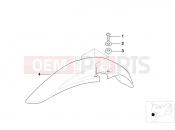 BMW Motorrad BMW CLASSIC 1994 R-Models 2V R 100 GS Low front mudguard mounting parts