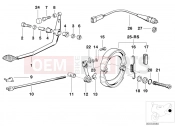 BMW Motorrad BMW CLASSIC 1995 R-Models 2V R 100 RT Rear wheel brake