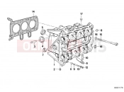 BMW Motorrad BMW CLASSIC 2005 K-Model 3-cyl. K 75 RT (0565,0573) Cylinder Head