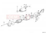 BMW Motorrad BMW CLASSIC 2005 K-Model 3-cyl. K 75 RT (0565,0573) Starter single parts
