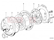 BMW Motorrad BMW CLASSIC 2005 K-Model 3-cyl. K 75 RT (0565,0573) Clutch
