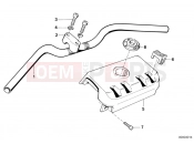 BMW Motorrad BMW CLASSIC 2005 K-Model 3-cyl. K 75 RT (0565,0573) Handlebar