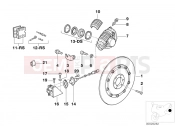 BMW Motorrad BMW CLASSIC 2005 K-Model 3-cyl. K 75 RT (0565,0573) Rear wheel brake, ABS