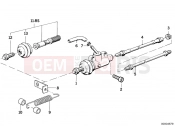 BMW Motorrad BMW CLASSIC 2005 K-Model 3-cyl. K 75 RT (0565,0573) Rear brake master cylinder