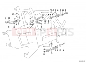 BMW Motorrad BMW CLASSIC 2005 K-Model 3-cyl. K 75 RT (0565,0573) Fairing bracket