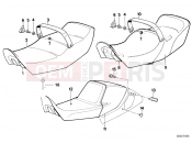 BMW Motorrad BMW CLASSIC 2005 K-Model 3-cyl. K 75 RT (0565,0573) Bench seat