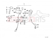 BMW Motorrad BMW CLASSIC 2005 K-Model 3-cyl. K 75 RT (0565,0573) Additional instruments