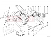 BMW Motorrad BMW CLASSIC 2005 K-Model 3-cyl. K 75 RT (0565,0573) Radio installing kit