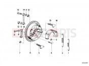 BMW Motorrad BMW CLASSIC 1969 R-Boxer R75/5 Front wheel brake