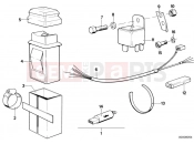 BMW Motorrad BMW CLASSIC 1976 R-Models 2V R 75 /7 Wiring hazard warning