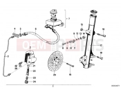 BMW Motorrad BMW CLASSIC 1976 R-Models 2V R 100 /7 Retrofit kit, double disc brake