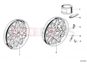 BMW Motorrad BMW CLASSIC 1976 R-Models 2V R 100 S Cast iron rim silver