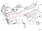 BMW Motorrad BMW CLASSIC 1976 R-Models 2V R 100 S Painted parts 531 rot
