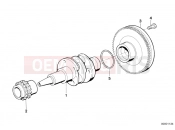 BMW Motorrad BMW CLASSIC 1976 R-Boxer R75/6 Crankshaft