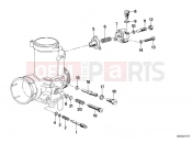 BMW Motorrad BMW CLASSIC 1976 R-Boxer R90S Carburetor-idling mixture screw