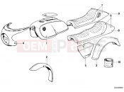 BMW Motorrad BMW CLASSIC 1977 R-Models 2V R 100 /7 Painted parts 504 atlantic