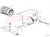 BMW Motorrad BMW CLASSIC 1978 R-Models 2V R 60 TIC Air cleaner housing