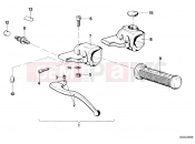BMW Motorrad BMW CLASSIC 1978 R-Models 2V R 60 TIC Handle unit left