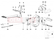 BMW Motorrad BMW CLASSIC 1978 R-Models 2V R 60 TIC Rear wheel brake
