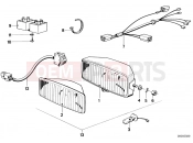 BMW Motorrad BMW CLASSIC 1978 R-Models 2V R 80 TIC Trim panel signalling light/headlight