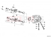 BMW Motorrad BMW CLASSIC 1978 R-Models 2V R 100 /7T Carburetor-choke body