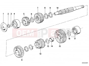 BMW Motorrad BMW CLASSIC 1978 R-Models 2V R 100 /7T Output shaft