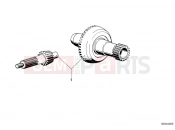 BMW Motorrad BMW CLASSIC 1978 R-Models 2V R 100 /7T Differential-crown wheel set