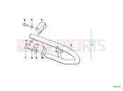 BMW Motorrad BMW CLASSIC 1978 R-Models 2V R 100 /7T Safety bar