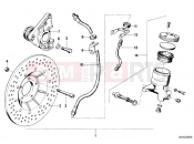 BMW Motorrad BMW CLASSIC 1978 R-Boxer R45 Retrofit kit, double disc brake
