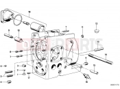 BMW Motorrad BMW CLASSIC 1973 R-Boxer R75/6 Engine housing mounting parts