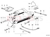 BMW Motorrad BMW CLASSIC 1973 R-Boxer R75/6 Installing set starter