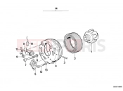BMW Motorrad BMW CLASSIC 1979 R-Models 2V R 100 S Alternator, individual parts
