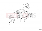 BMW Motorrad BMW CLASSIC 1980 R-Boxer R65 Starter mounting hardware