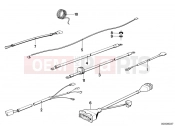 BMW Motorrad BMW CLASSIC 1980 R-Boxer R65 Various additional cable harnesses