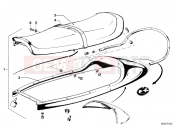 BMW Motorrad BMW CLASSIC 1982 R-Models 2V R 80, R 80 /7 Double seat bench