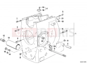 BMW Motorrad BMW CLASSIC 1982 R-Models 2V R 80 G/S Engine housing mounting parts