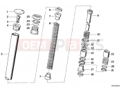 BMW Motorrad BMW CLASSIC 1982 R-Models 2V R 80 G/S Riser pipe/Absorber