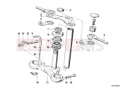 BMW Motorrad BMW CLASSIC 1982 R-Models 2V R 80 G/S Fork bridge
