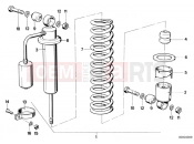 BMW Motorrad BMW CLASSIC 1982 R-Models 2V R 80 G/S Spring strut rear hydraulic
