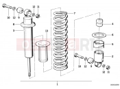 BMW Motorrad BMW CLASSIC 1982 R-Models 2V R 80 G/S Spring strut, rear