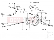 BMW Motorrad BMW CLASSIC 1982 R-Models 2V R 80 G/S Rear wheel brake
