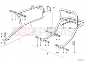 BMW Motorrad BMW CLASSIC 1982 R-Models 2V R 80 G/S Set case holder