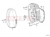 BMW Motorrad BMW CLASSIC 1982 R-Models 2V R 80 ST Protecting cover - chain cover
